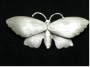 Large lined butterfly pendant